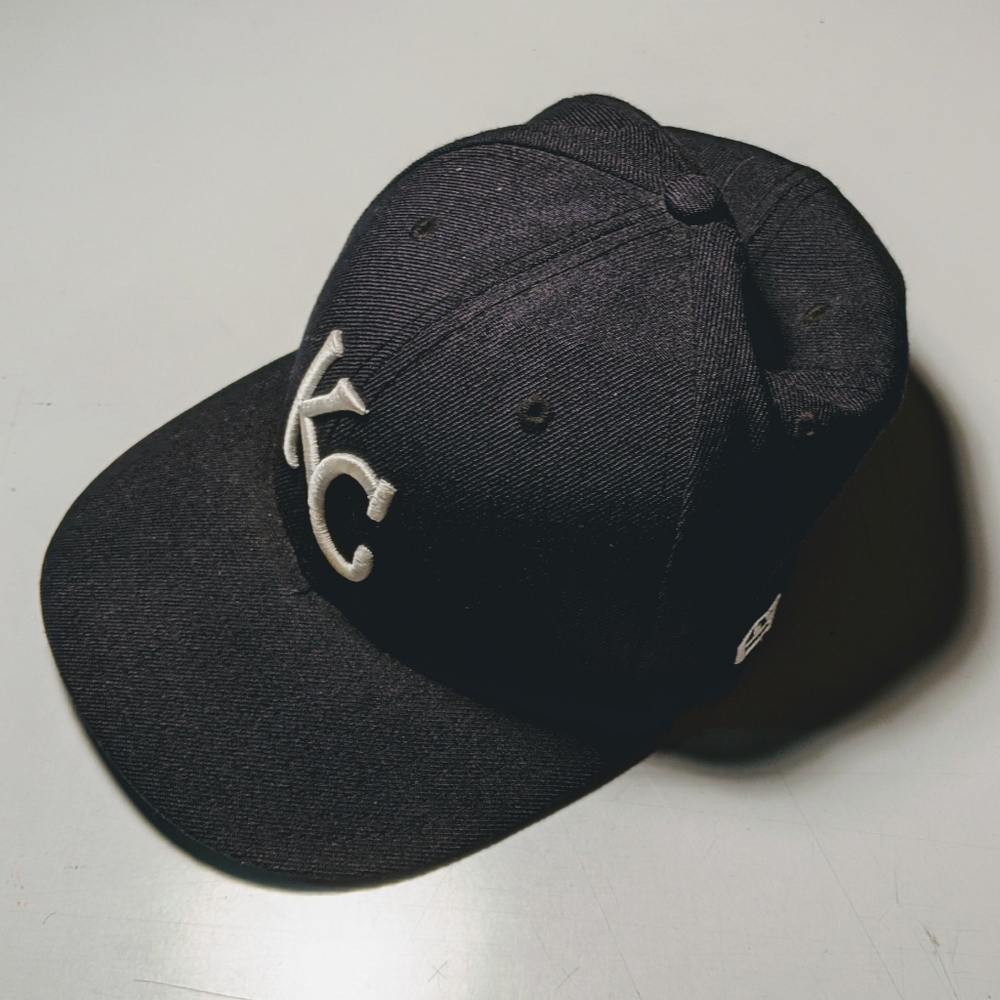 Dark Navy Kansas City Royals Fitted 7-3/8 - Picture 2 of 4